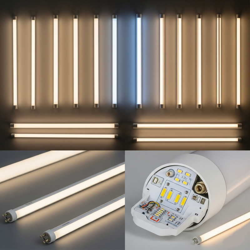 Hình ảnh đèn tuýp led dùng phổ biến