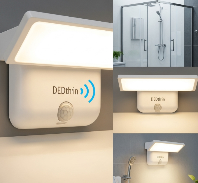 Hình ảnh đèn LED cảm biến cho phòng tắm