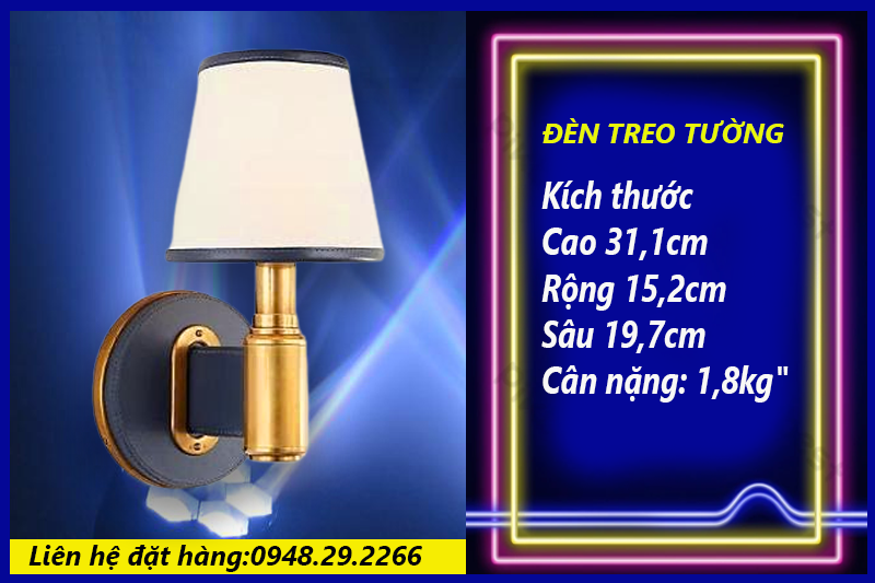 Hình ảnh đèn gắn tường cho phòng khách sang trọng